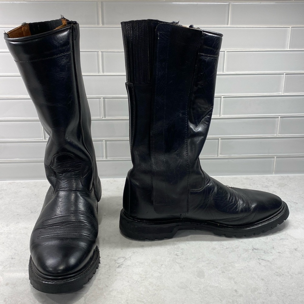 *Corbin - Black Leather Men's Boots